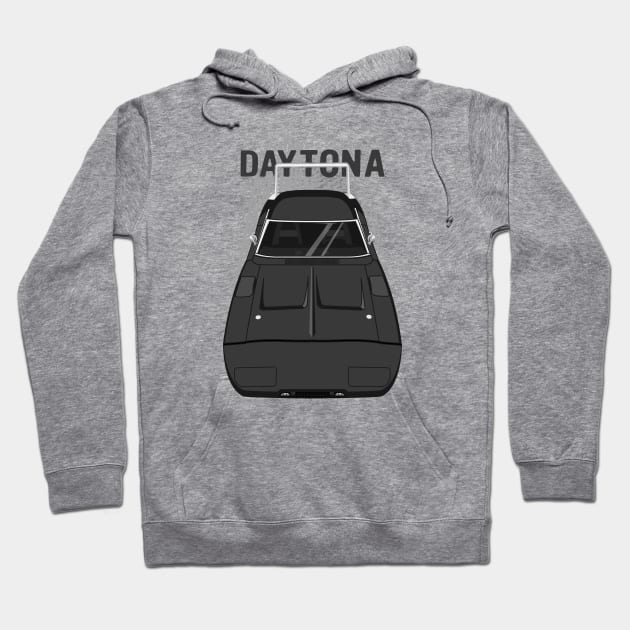 Dodge Charger Daytona 1969 - black Hoodie by V8social